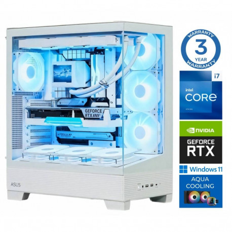 INTOP AQUA i7-14700F 16GB DDR5 1TB SSD M.2 NVME RTX5060Ti 16GB WIN11