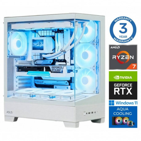 INTOP AQUA Ryzen 7 7700X 64GB DDR5 1TB SSD M.2 NVME+2TB RTX5070Ti 16GB
 WIN11