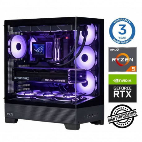 INTOP Ryzen 5 7500F 16GB DDR5 1TB SSD M.2 NVME RTX5070Ti 16GB
 no-OS