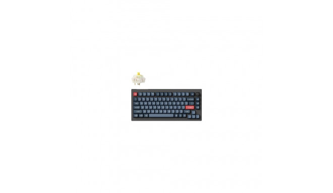 Keychron V1 Max RGB - US Layout - Hot-Swappable Gateron Jupiter Banana Wireless Keyboard