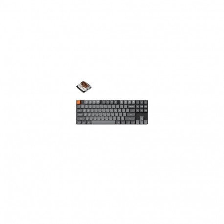 Keychron K1 Max RGB - US Layout - Hot-Swappable Low Profile Gateron Brown Wireless Keyboard