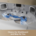 Dreame X40 Ultra Robot Vacuum & Mop 12,000Pa Suction 70°C Mop Wash & Dry AI Obstacle Avoidance White
