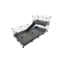 Cage - C&c Modular 4x2 + Loft 2x1 Grey Ramp