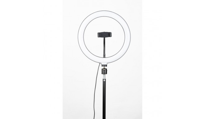 Tripod - Havit ST7012 Pro with Light Ring Black Havit ST7012 Pro Tripod with Light Ring - Black