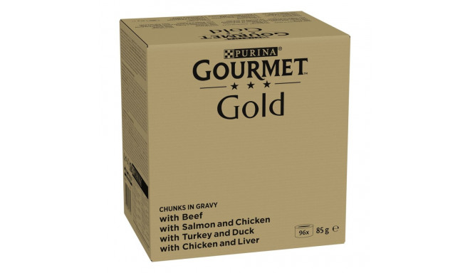 Cat Food - PURINA GOURMET GOLD Wet Food Mix of 4 Flavors 96x85g