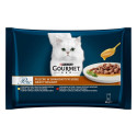 Gourmet Cat Food - Gourmet Perle Mini Fillets in Sauce 4x85g