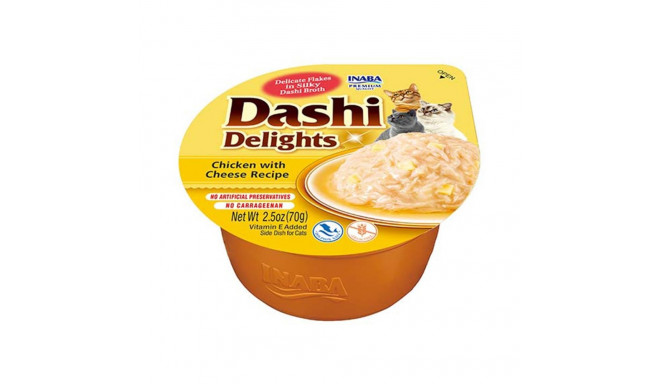 Cat Treats - INABA Dashi Delights Chicken with Cheese 70g