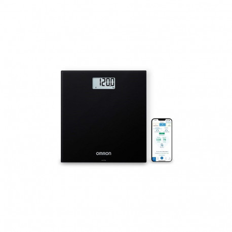Bathroom Scale - OMRON HN-300T2-EBK BMI LCD 150kg Black