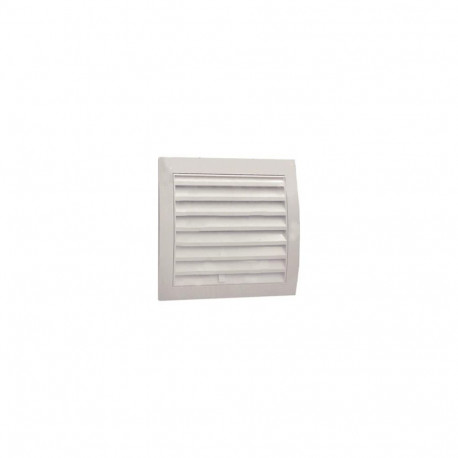 GRILLE PLASTIC ADJUSTABLE 148X153, WHITE