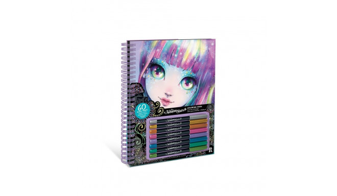 COLORING BOOK BLACK PAGES ISADORA 11136