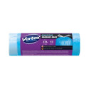 BAGS GARBAG VORTEXDRAWSTR BLU 35L 15PCS