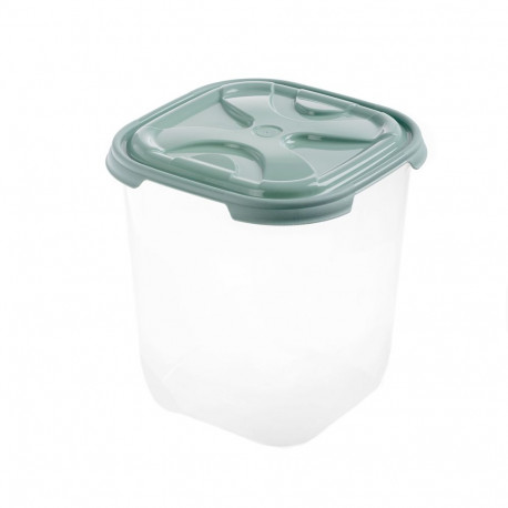 FOOD CONTAINER SQUARE NORDIC GREEN 4.65L