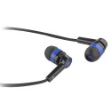 Defender Pulse-420 Headset Wired In-ear Black, Blue