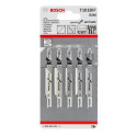 Bosch 2 608 636 431 jigsaw/scroll saw/reciprocating saw blade Jigsaw blade Bimetal 5 pc(s)