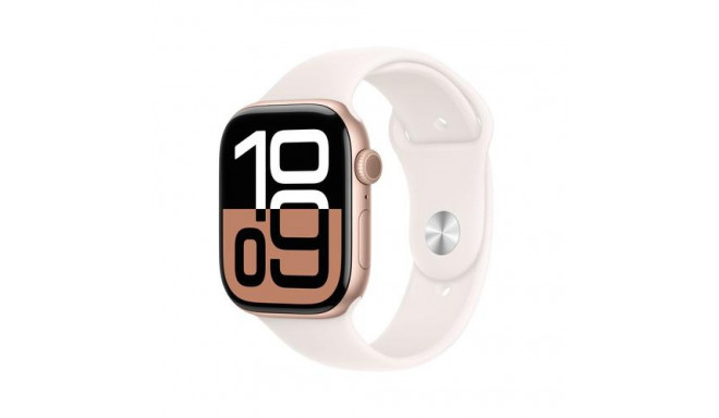 Apple Watch Series 10 OLED 46 mm Digital 416 x 496 pixels Touchscreen Rose gold Wi-Fi GPS (satellite