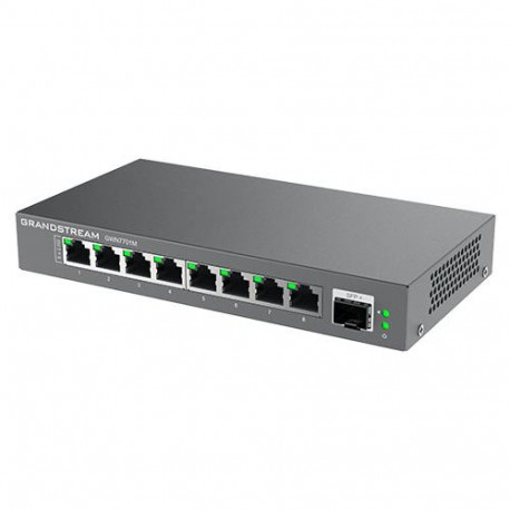 Grandstream Networks GWN7701M network switch Unmanaged 2.5G Ethernet (100/1000/2500) Black