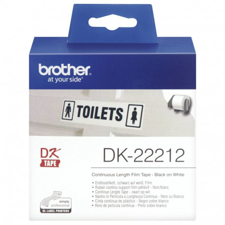 Brother DK-22211 Etiketter  (2,9 cm x 15,2 m)
