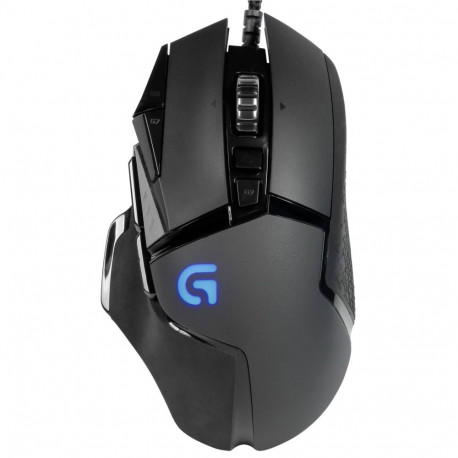 Logitech Gaming Mouse G502 (Hero) Optisk Kabling Sort