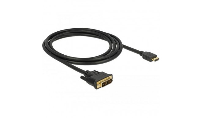 DeLOCK 85584 video cable adapter 2 m HDMI Type A (Standard) DVI-D