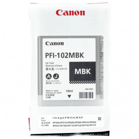 Canon Ink 0894B001 / PFI-102MBK Matte Black
