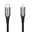 Vention USB 2.0 C to Lightning Cable 1M Gray Aluminum Alloy Type