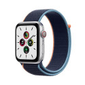 Apple Watch SE OLED 44 mm Digital 368 x 448 pixels Touchscreen 4G Silver Wi-Fi GPS (satellite)