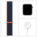 Apple Watch SE OLED 44 mm Digital 368 x 448 pixels Touchscreen 4G Silver Wi-Fi GPS (satellite)
