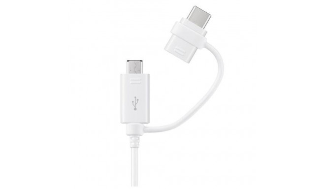 Samsung EP-DG930 USB cable 1.5 m USB 2.0 USB A USB C/Micro-USB B White