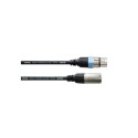 Cordial CCM 0.5 FM audio cable 0.5 m XLR (3-pin) Black