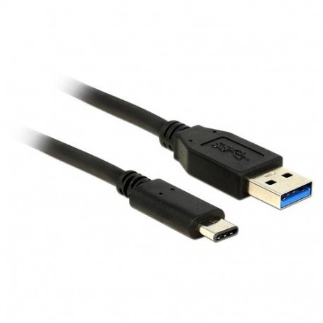 DeLOCK 0.5m USB3.1-C/USB3.1-A USB cable USB 3.2 Gen 2 (3.1 Gen 2) USB A USB C Black