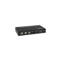 InLine The 2x1 HDMI KVM Switch, 2x1, HDMI 4K2K, USB 2.0 Hub, with Audio