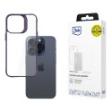 3MK Satin Armor Case+ mobile phone case 15.5 cm (6.1&quot;) Cover Purple, Transparent