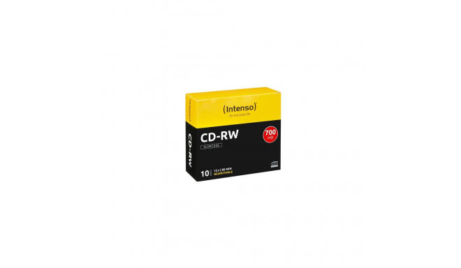 Intenso CD-RW 700MB / 80min, 12x 10 pc(s)