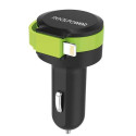 RealPower 257637 mobile device charger Universal Black, Green Cigar lighter Auto RealPower 257637 mobile device charger Universal Black, Green Cigar lighter Auto