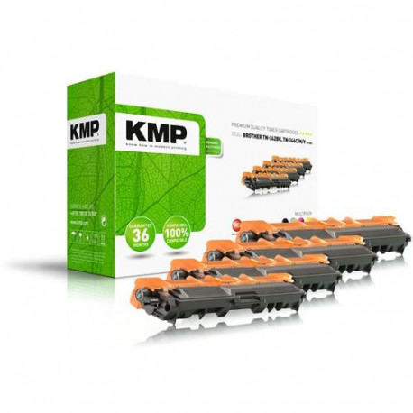 KMP MULTIPACK B-T58V toner cartridge 4 pc(s) Compatible Black, Cyan, Magenta, Yellow