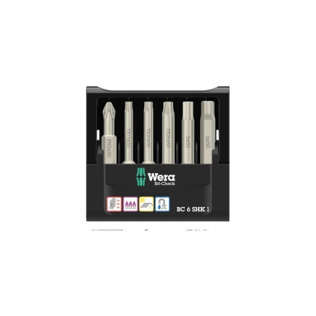 Wera 05073631001 screwdriver bit 6 pc(s)