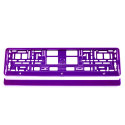 Numbrialus plastik, metallik violetne