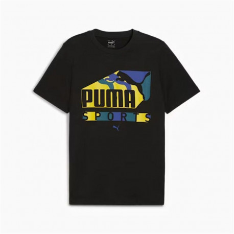 Lühikeste varrukatega T-särk, meeste Puma Graphics Puma Sports Club - XL