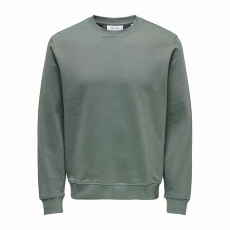 Dressipluus ilma kapuutsita, meeste Only & Sons Onsdan Unshed Reg Crew Neck Tumeroheline - M