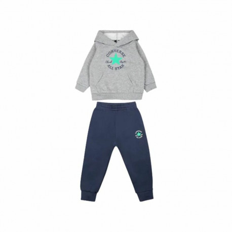 Sports Outfit for Baby Converse Dissected Ctp Flc Grey - 12 Months