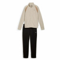 Women's Tracksuit Puma Classic Tricot Suit Op Beige - L