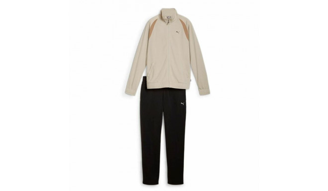 Women's Tracksuit Puma Classic Tricot Suit Op Beige - L
