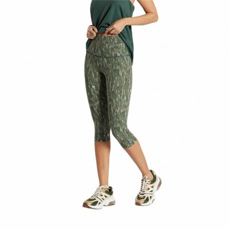 Sport leggings for Women Ditchil Capri Vibrant Olive - XL