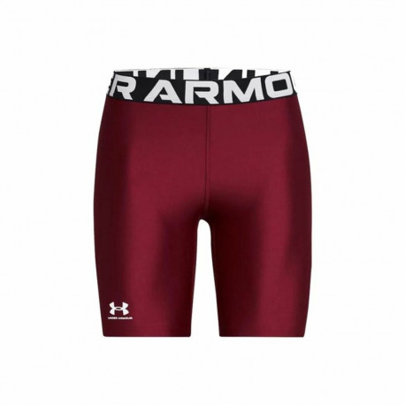 Sports Leggings for Men Under Armour Fitness Maroon Crimson Red - M