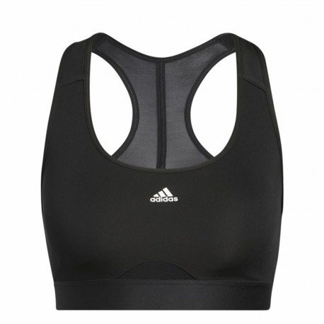 Sports Bra Adidas Pwr Ms Pd Black - L