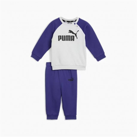 Children’s Tracksuit Puma Minicats Ess Raglan Jogger Fl Navy Blue - 2-3 Years