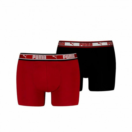 Men's Boxer Shorts Puma Black Red - M