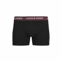 Men's Boxer Shorts Jack & Jones Jacaron Solid Trunks Black - L