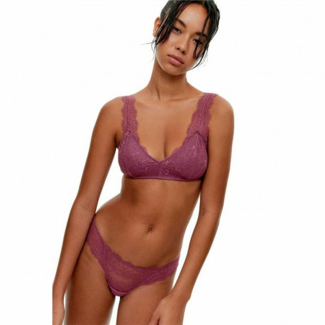 Bra Black Limba Halter Dulcet Tulipwood Pink - S