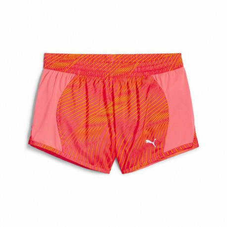 Sports Shorts for Women Puma Puma Run Favorite Aop Velocity 3" Red - XS